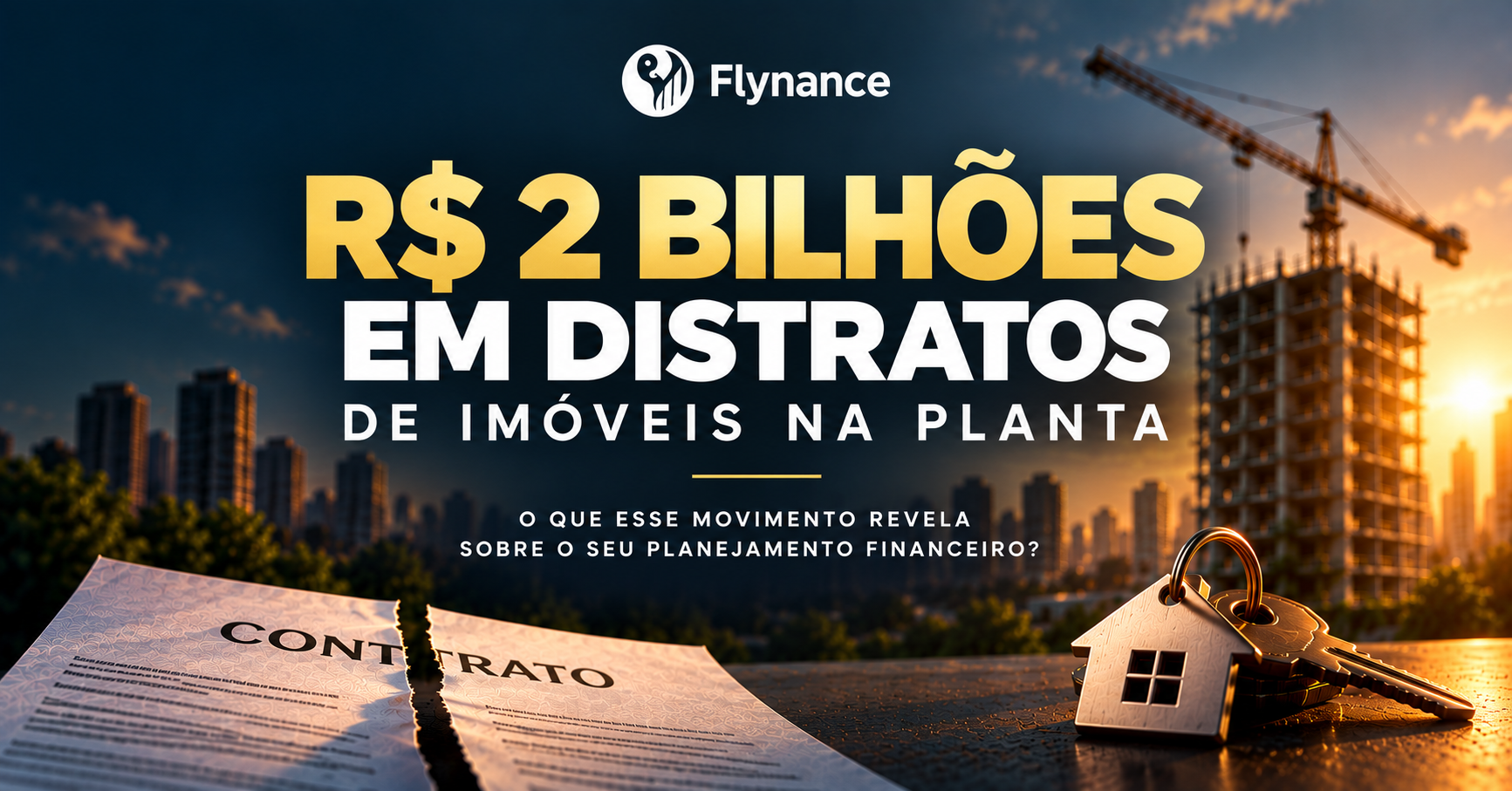 Imóvel na planta: o que os R$ 2 bilhões em distratos revelam sobre o planejamento financeiro